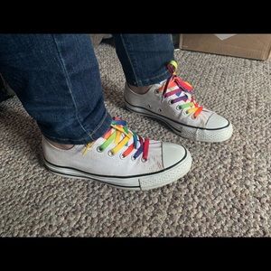 Rainbow Converse